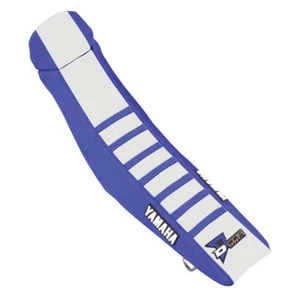 Seat Cover Blue/White Blue Ribs Yz 125/250 - Picture 1 of 1