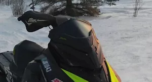 Low Black Windshield (Available in 8 Colors) Fits Ski-Doo XM/XS 213 Parts - Picture 1 of 5