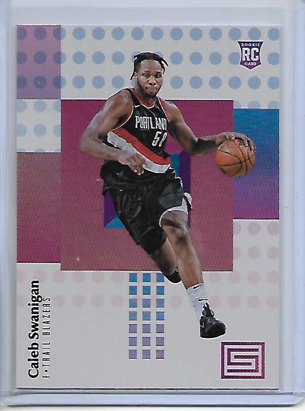 2017-18 Panini Status Caleb Swanigan Rookie Card - Image 1 of 1