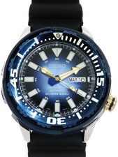 Seiko Superior Diver 200 Blue Monster Limited SRP453K1 4R36-02A0 #T179