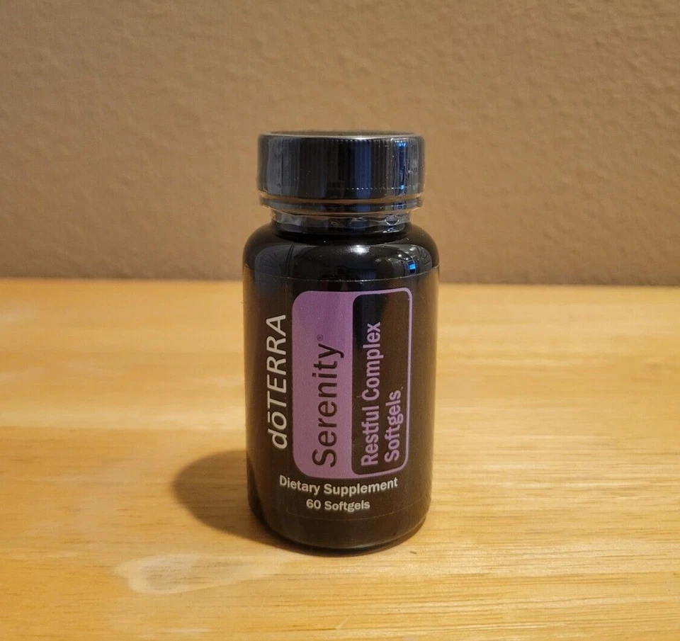 Cápsulas blandas complejas Serenity Restful 60 ct - caducidad 2026 - NUEVO SELLADO Y ENVÍO GRATUITO Foto 1 de 1