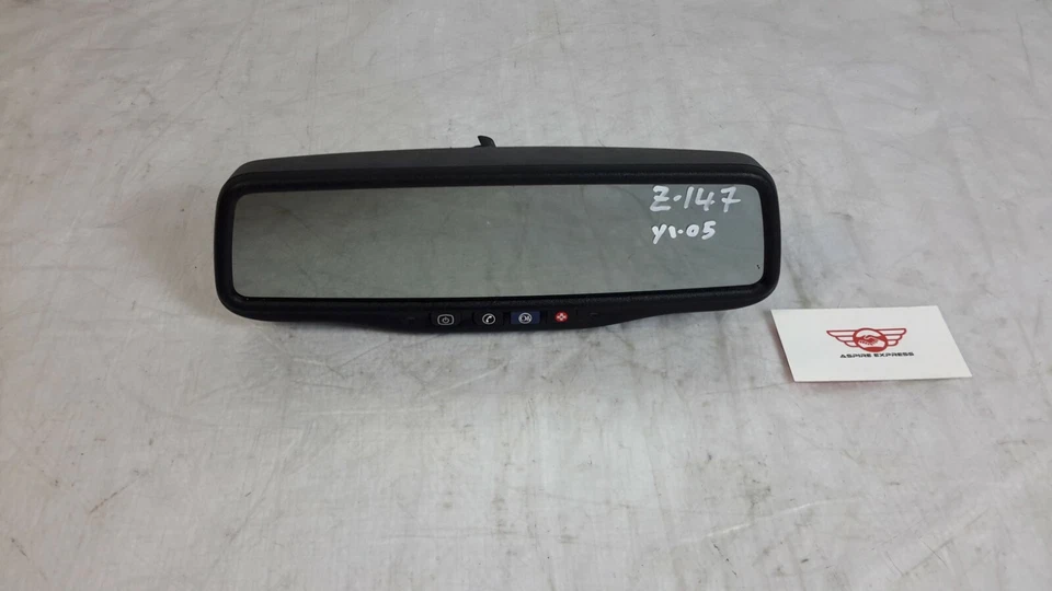 2010-2011 年吉姆西育空 XL1500 后视镜带自动调光和 Onstar 原始设备制造商 25794381 — 第 1/4 张图片