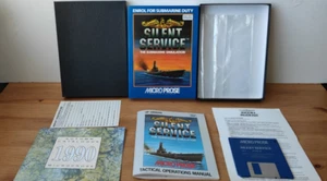Gioco Silent Service Atari ST - Buone condizioni - Sembra completo - testato - Foto 1 di 14