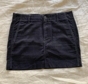 UNIQLO INES DE LA FRESSANGE CORDUROY Pencil Mini Cotton super MINI SKIRT - Picture 1 of 3