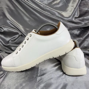 Stacy Adams Howell White Shoes Men's 9 Casual Sporty Summer Cruise Resort Preppy - Picture 1 of 10