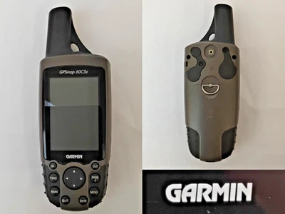 Gamin 60CSx Handheld GPS Gray and Black Tested Working with New Batteries #J4607 - Image 1 of 4