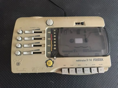 Fostex X-14 Multitracker Cassette Tape Recorder/Mixer, Tested - Image 1 of 4
