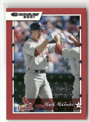 2001 DONRUSS #15 MARK MCGWIRE ST. LOUIS CARDINALS - Image 1 of 2