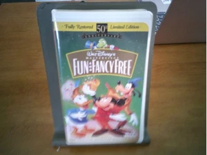 Fun and Fancy Free VHS 1997 Disney 50th Anniversary Clamshell - Picture 1 of 2