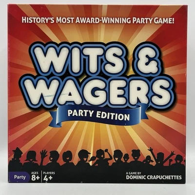 Wits & Wagers Board Game Party Edition - North Star Games - EUC - Image 1 of 4