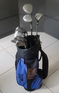 Mens Right Hand Tiger Shark Mixed Golf Clubs, With Bag & 10x Golf Balls & Tee's - Picture 1 of 22