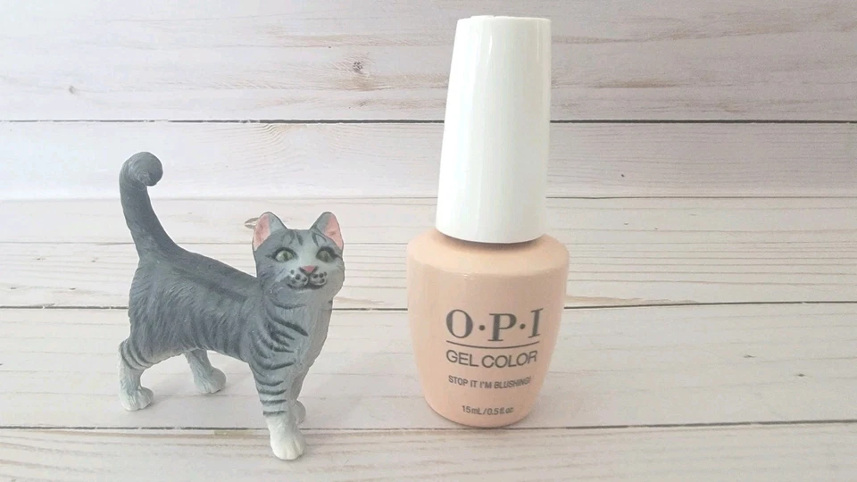 Esmalte en gel OPI GelColor Soak Off ¡Deja de ruborizarme! 0,5 oz - Botella nueva Foto 1 de 1