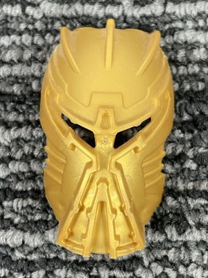 🔥 Bionicle • Toa Mata Nui 8998 Pearl Gold Kanohi Ignika • Original • Mask Only - Image 1 of 4