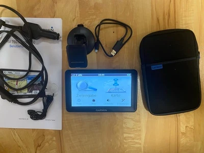 Garmin Camper 760 LMT Europe  Navi / 7“ Display / Karten 2026 / + 8 GB SD - Bild 1 von 4