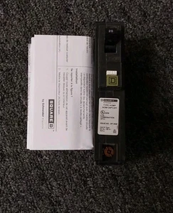 New Open Box!  Square D HOM120PCAFI 20Amp AFCI Circuit Breaker PCAFI AB - Picture 1 of 1