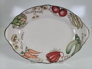 Franciscan Vegetable Medley 14.5” Oval  Serving Platter  ~ Johnson Bros England - Picture 1 of 9