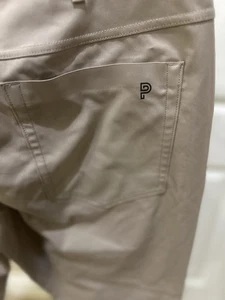 Men’s Public Rec Dealmaker 5 Pocket Pants Brown 35X30 Chino Golf Work Casual - Picture 1 of 7