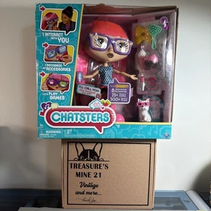 Chatsters Gabby elektronische interaktive Mädchen Spielzeug Puppe, App Talks (NEU R997) - Bild 1 von 12