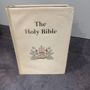 The Holy Bible Caxton Publishing 1958 Papa Pío XII Biblia Familiar - Imagen 1 de 16