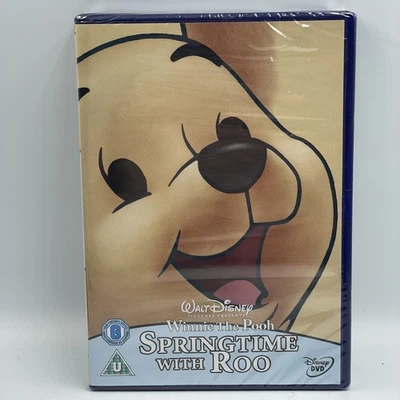 Winnie the Pooh Spingtime With Roo [DVD] Disney • UK R2 • New & Sealed - Image 1 of 2