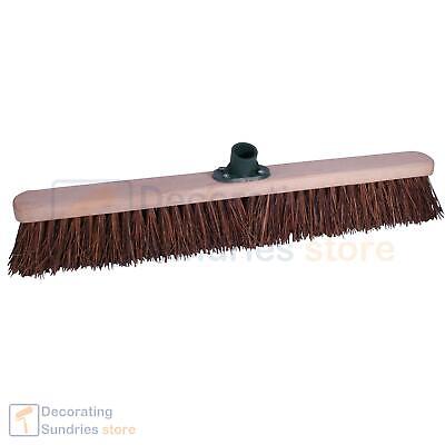 24  Stiff Sweeping Broom Head • 11.66£
