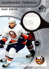 2005-06 Sp Game Used Authentic Fabrics #AFHU Trent Hunter
