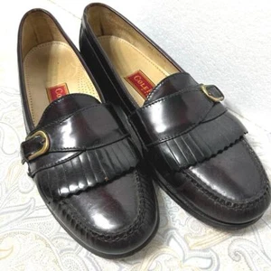Mocassino COLE HAAN City Penny Kiltie Oxfords scarpa da uomo in pelle Cordovan taglia 12B - Foto 1 di 8
