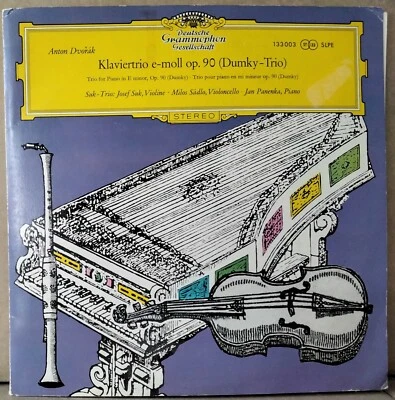DGG 133 003 SLPE GERMANY ED 1 1958 DVORAK KLAVIERTRIO SUK TRIO 10" LP STEREO - Image 1 of 4