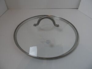 GREEN PAN BRAND Clear Glass Replacement Lid Skillet Pan Pot 11 1/2" - VGC
