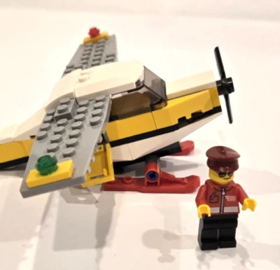 LEGO CITY 60250: Mail Ski Plane with Minifig Postal Worker (Plane and Fig ONLY) - Image 1 of 4