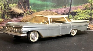 Unbranded SILVER 1959 CHEVROLET CHEVY IMPALA 4-Door Promo Car No Box AS-IS - Picture 1 of 23