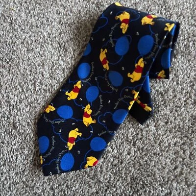 Изысканная одежда Bother Free Day Winnie The Pooh полуночный синий галстук - Изображение 1 из 4