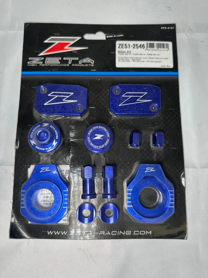 Zeta Blue Billet Kit ZE51-2546 for Husqvarna - Image 1 of 1