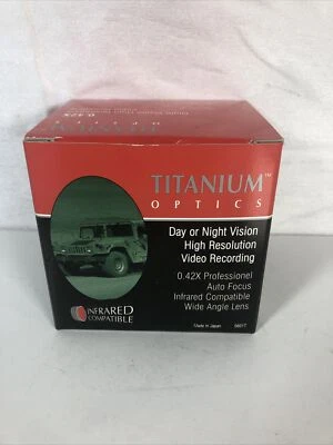 Titanium Optics Day Or Night Vision Video Recording: Hi Resolution 0.42X￼ Lens - Image 1 of 4