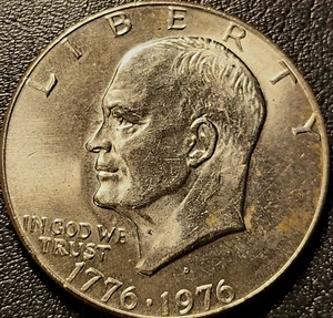 1776-1976 EISENHOWER ONE DOLLAR COIN TYPE 1 - Picture 1 of 2