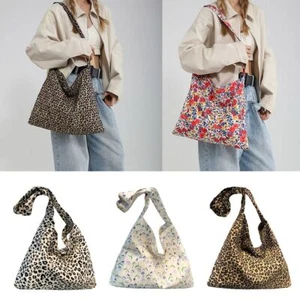 Canvas Canvas Bag Floral Mini Handbags Fashion Tote Bag Picnic - Picture 1 of 16