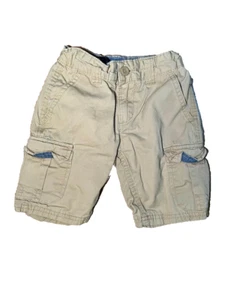 Boys Khaki Cargo Shorts, Levi Strauss Size 5, Uniform - Picture 1 of 4