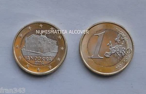 ANDORRA ANDORRE 1 euro 2014 SC / UNC - Picture 1 of 1