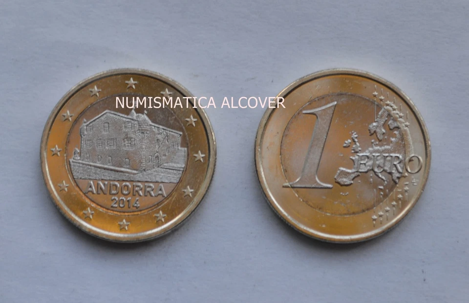 ANDORRA ANDORRE 1 euro 2014 SC /  UNC - Imagen 1 de 1