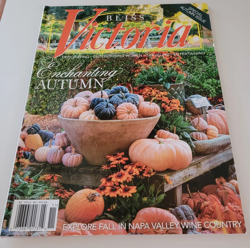 Victoria Bliss   October / November 2022  Enchanting Autumn Napa Valley - Image 1 of 3