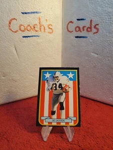 Unlicensed Knock-off Bo Jackson Oakland Raiders Football Card STARS & STRIPES - Picture 1 of 3