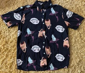 The Nightmare Before Christmas Lock, Shock & Barrel Button-up Shirt Size-Small - Picture 1 of 7