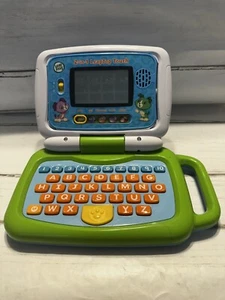Leap Frog 2 In 1 Lap Top Touch Screen Green Educational Toy Kids Green 2017 - Picture 1 of 12