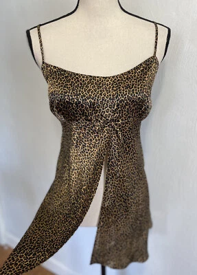 Женская сексуальная коричневая кукла Morgan Taylor с леопардовым принтом Chemise средний размер - Изображение 1 из 4