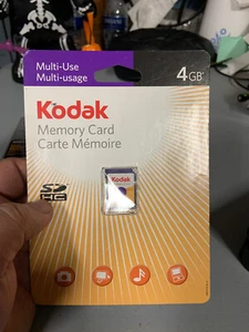 Kodak Multi-Use 4GB SDHC SD Memory Card - NEW - Picture 1 of 6