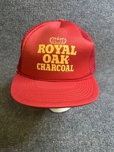 Vintage Royal Oak Charcoal Hat Trucker Cap Rope Hat San Sun - Picture 1 of 8