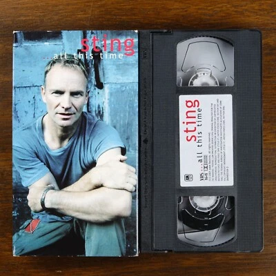 Sting - ...all this time - VHS Music Concert - GREAT CONDITION - Image 1 of 4