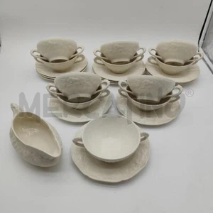 VERBRAUCHTTASSEN SERV. 11 PERSONEN MIT SAUCIERE CROWN DUCAL - Bild 1 von 4