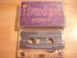 VERY RARE PROMO I Found God DEMO CASSETTE TAPE Migraine HARD ROCK Los Angeles 94 - Picture 1 of 2