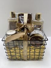 Gifts for Women,Spa Gift Basket, Honey Almond Bath and Body Set Shower Gel, Bubb